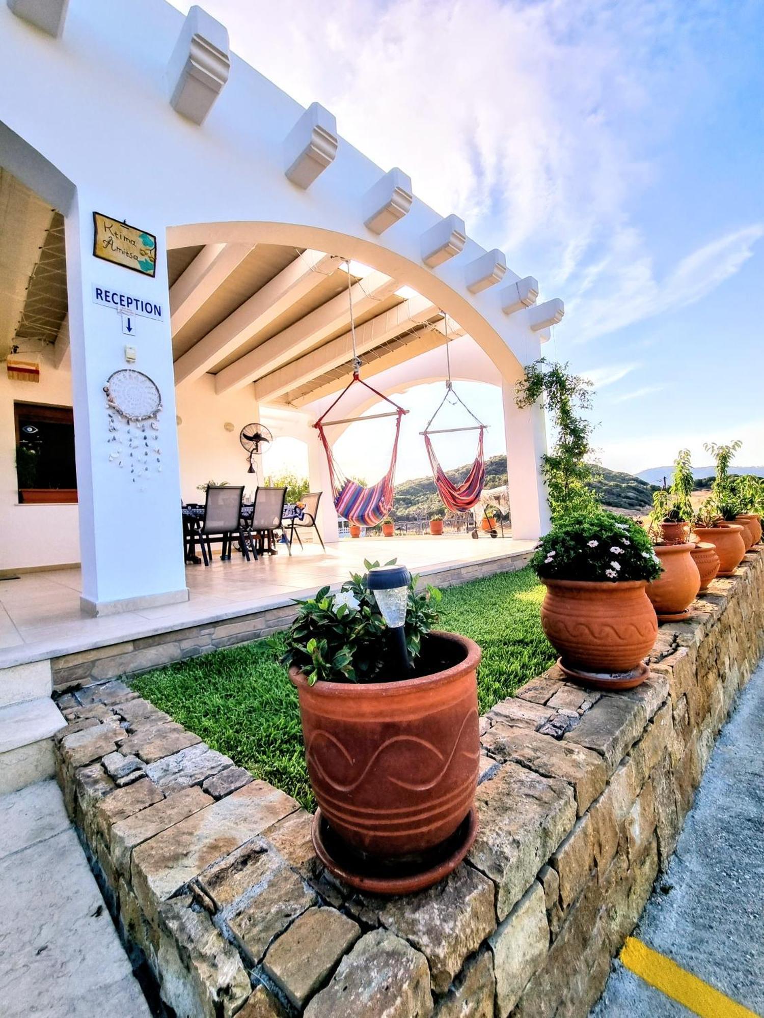 Ktima Amitsa Studios & Apartments Sarti Exterior foto
